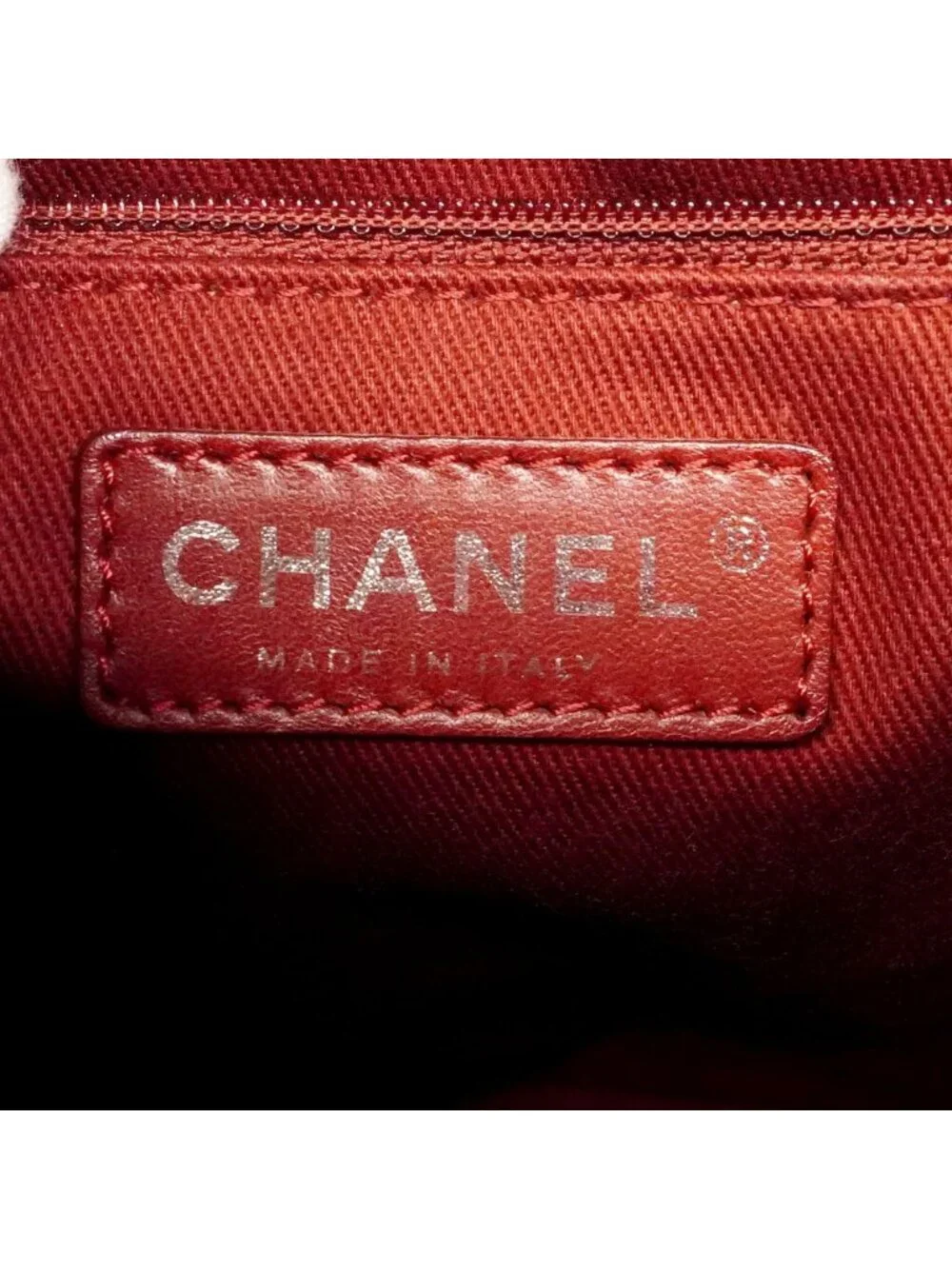 Chanel Chain Tote Bag Cambon Calfskin Black Silver